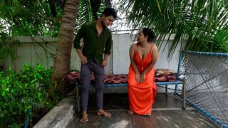 indian hot wife fucked with plumber gets Horny Watching Porn Together and rough sex in hindi audio
