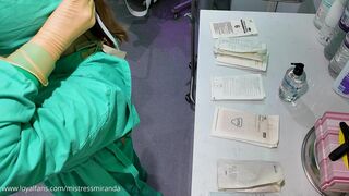 The Bondage Mistress Club - Mistress Miranda - Glove Fans 2