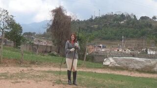 Latin Beauties In High Heels - The Long Circus Whip POV - Goddess Joanna