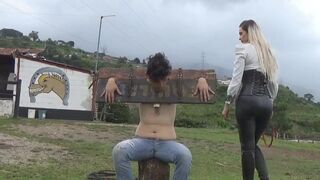 Latin Beauties In High Heels - Medieval Punishment - Goddess Joanna