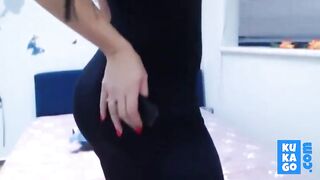Hot Brunette with a Perfect Booty