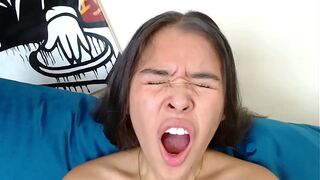 Petite Teen, Vaginal Orgasm When I Touch My Pussy