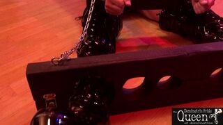 Queen Dominatrix Frida - Tortures Her Tranny Slave
