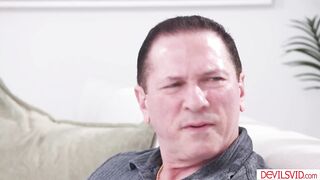 Stepdaughter lets stepdad fuck her ass