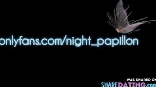 Ebony Latina with Big Tits Masturbates on Webcam