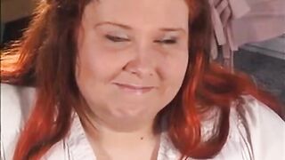 Dansk BBW har vibrator -orgasme