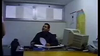 office sex caught by boss