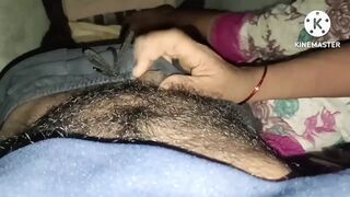 Indian Telugu couples going bowlojob and faking