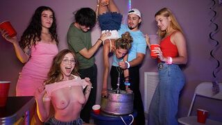 CrazyCollegeGFs - Lucy Foxx - College Blow Out