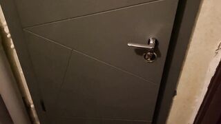 Big-Titted Teen Gives POV Blowjob for Courier's Package