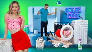 IMadePorn - Lily Blossom - Fuck Me Outta Here! Russian Teen Gets Stuck and Fucked