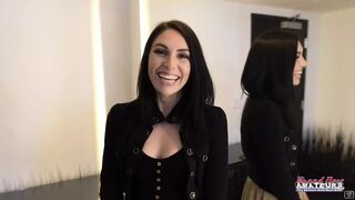 Part 1 of 2 brand new amateurs Ashley Wolf porn star interview Vegas