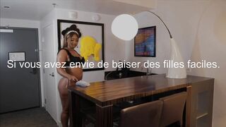 Gros cul ebony nique dans une scene d'Anal Porn