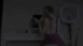 Petite Stepsister having fun teasing you