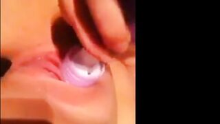 Kinky amatör svenska tjej försöker anal