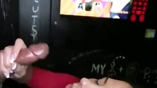 Asian Amateur Sucks Cock at Glory Hole