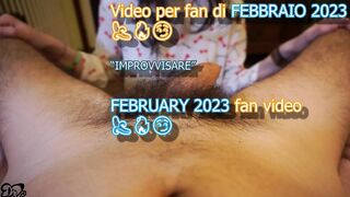 Hairy Blowjob and Then Cum Half on the Belly and Half Inside