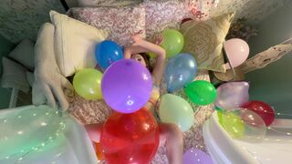 SneezeGoddess - Fun in a Room Full of Balloons