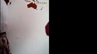 Chinese Slutgirl's Girlfriend Fingers Her Hairy Pussy
