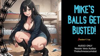 Thelochnesscumslut - Mike's Balls Get Busted