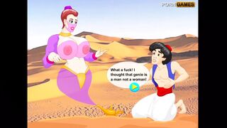 Aladdin Got Big Boobs Jinni For Giving Ultimate Pleasure